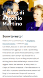 Mobile Screenshot of antoniomartino.org